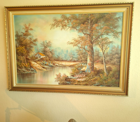 (ALB - 20) LANDSCAPE PAINTING  -OFFERS