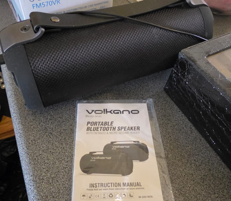 (M39)Set of 2 Volkano bluetooth speaker