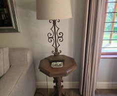 (LF14) Set of side lounge tables
