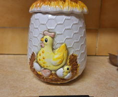 (ALB - 162) CERAMIC JAR  R50